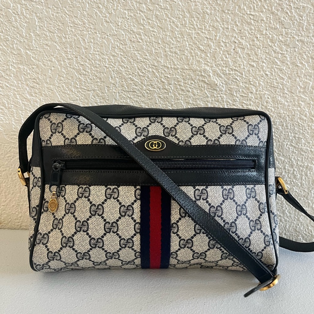 Gucci Monogram Crossbody Bag